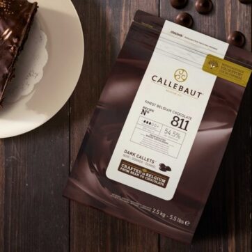 Confezione cioccolato Fondente al 54,5% Callebaut da 2,5 kg
