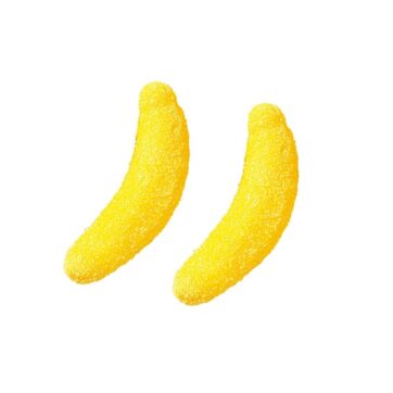 Confezione di caramelle Gommose Banana zuccherata Giallo da 1 kg