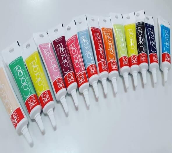 Colorant gel tube 20g - Modecor - Appareil des Chefs
