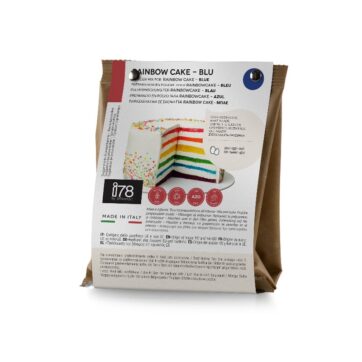 Preparato Rainbow Cake della Silikomart al gusto ribes da 100gr
