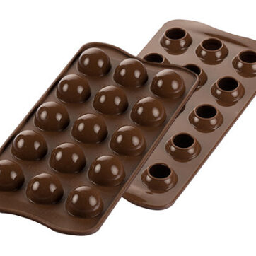 Stampi Cioccolatini, 3 Pezzi Stampi per Cioccolatini, 24 Cavità Mini Stampo  Silicone, Semisfera Stampo Cioccolatini Adatto per Fare Mousse a Cupola  Budino Gelatina : : Casa e cucina