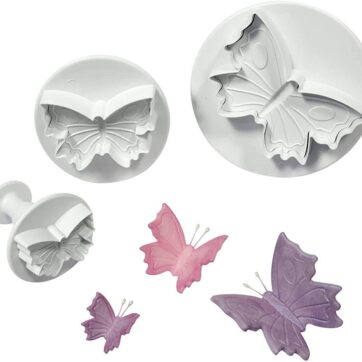 Tagliapasta espulsione farfalle in materiale plastico 3 pz